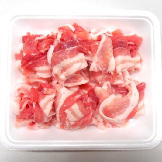 国産豚 バラ 切落し 300g〜