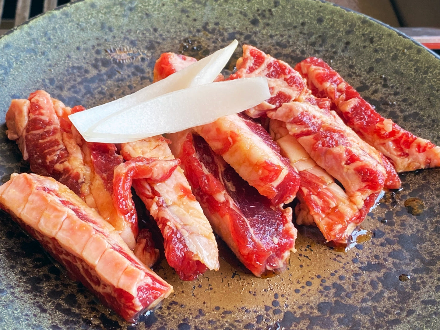 【送料無料】ワクワク焼肉セット(タン、肩ロース、中落ちカルビ)600g