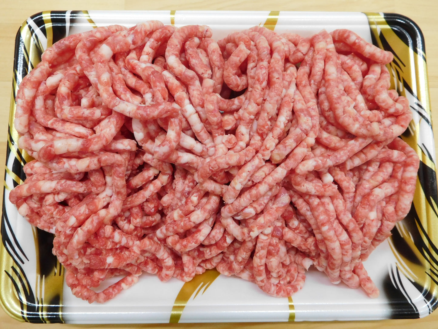 黒毛和牛国産豚合挽肉 中挽き 300g〜