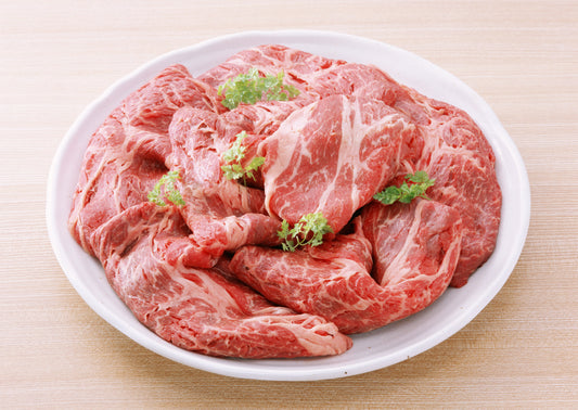 【期間限定】黒毛和牛肩ロース すき焼き用 500g