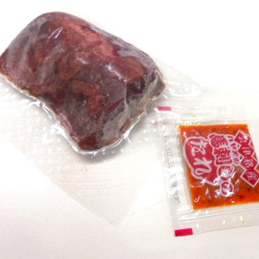 国産 馬刺しロース(たれ付)100g(冷凍)