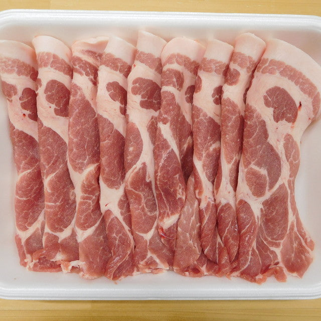 輸入豚肩ロース スライス 300g