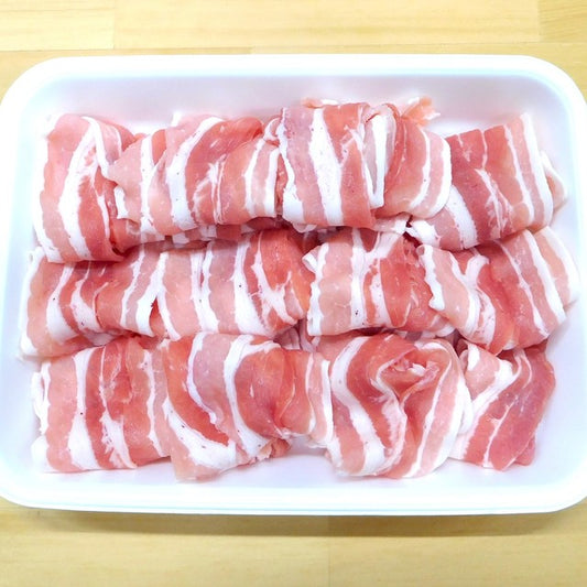 輸入豚バラしゃぶしゃぶ用 300g〜