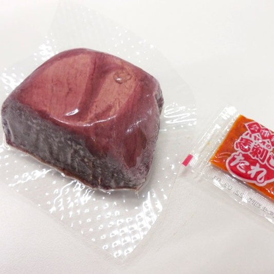 国産　馬刺しモモ（たれ付）100g（冷凍）